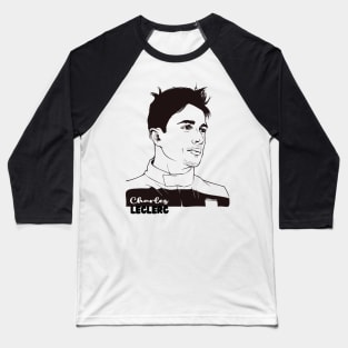 Charles Leclerc Minimalist T-shirt, Sweatshirt, Leclerc Shirt, Gift for F1 lovers Baseball T-Shirt